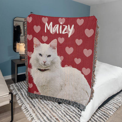 Personalize Cat Blanket