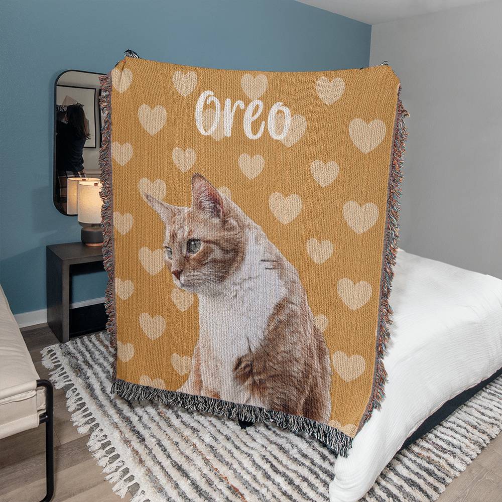 Heartfelt Snuggles: Personalized Pet Blankets