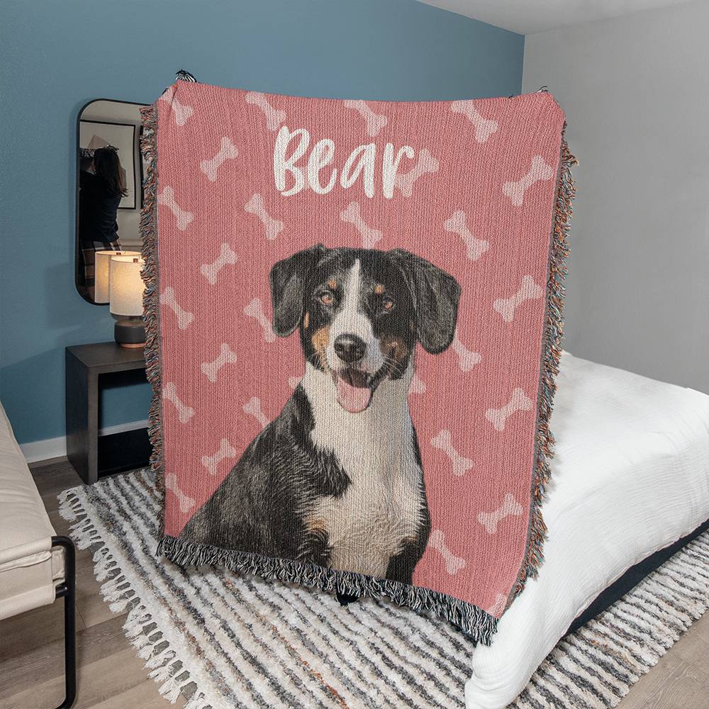 Personalized Pet Blankets - Pink