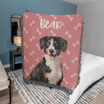 Personalized Pet Blankets - Pink