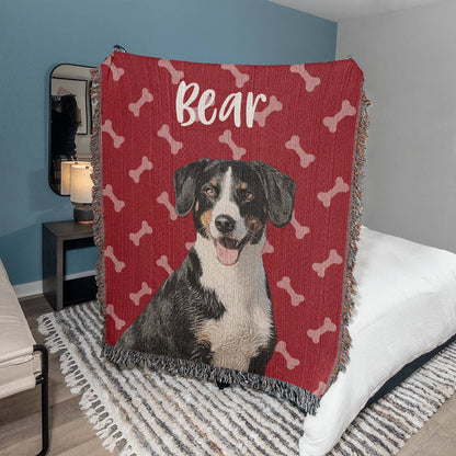 Personalized Pet Blankets - Red