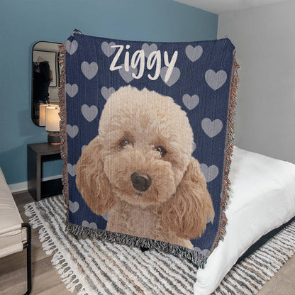 Heartfelt Snuggles: Personalized Pet Blankets