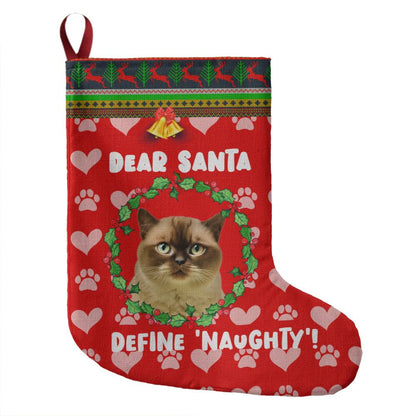 Dear Santa - Cartoon Christmas Stocking