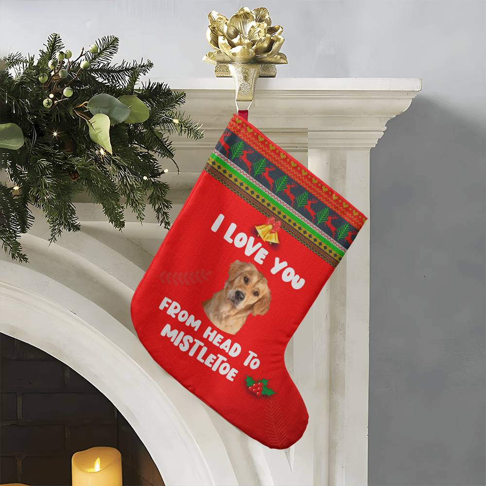 From Head To Mistletoe - Giant Stocking