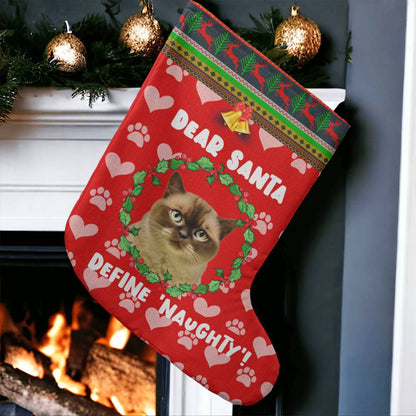 Dear Santa - Cartoon Christmas Stocking