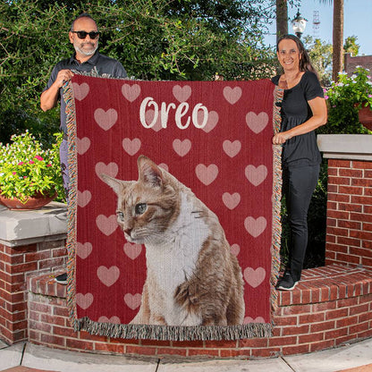 Whisker Wonderland Custom Cat Blanket