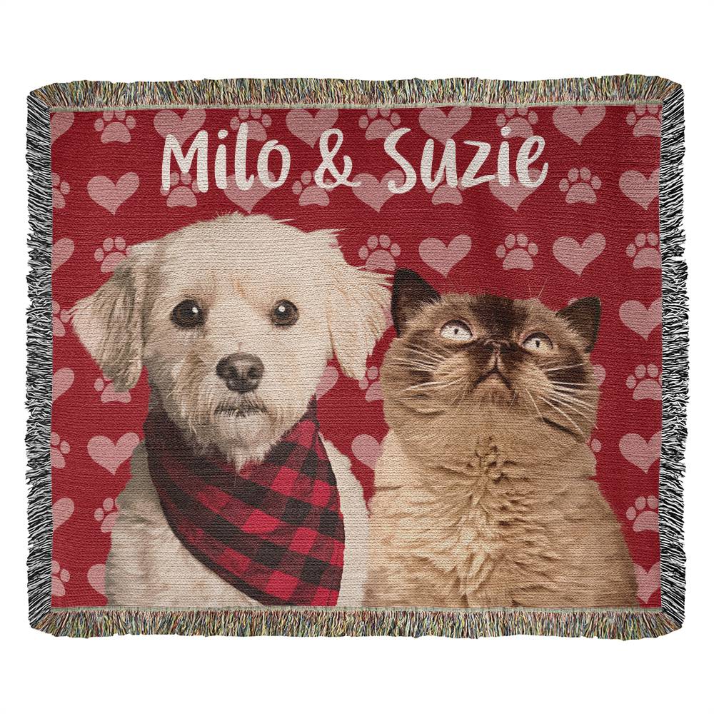 Custom Dog Blanket with Picture