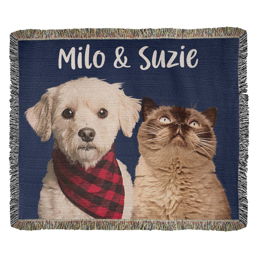 Personalized Cat Blanket