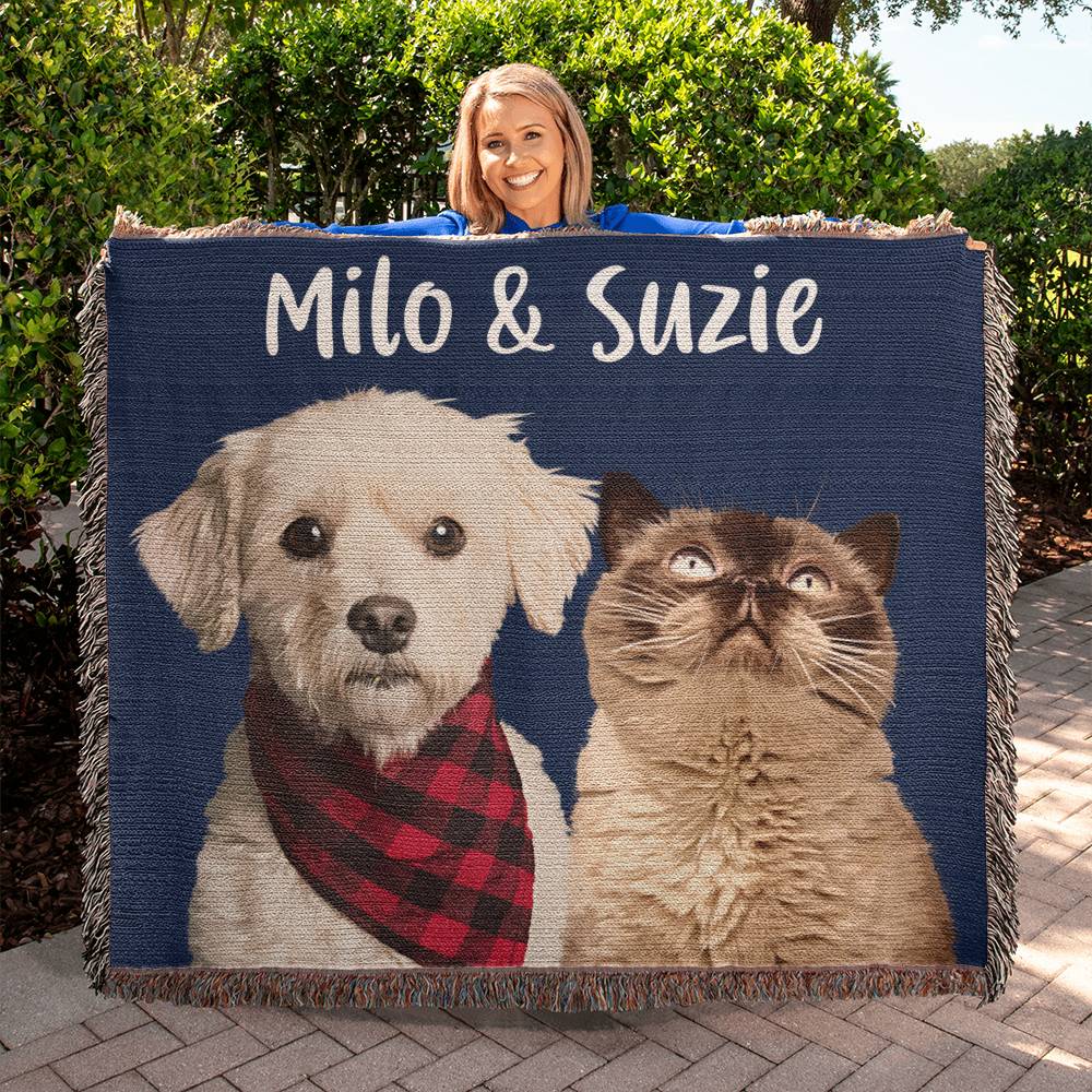 Custom Dog Blanket and Custom Cat Blanket