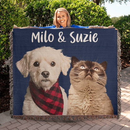 Custom Dog Blanket and Custom Cat Blanket