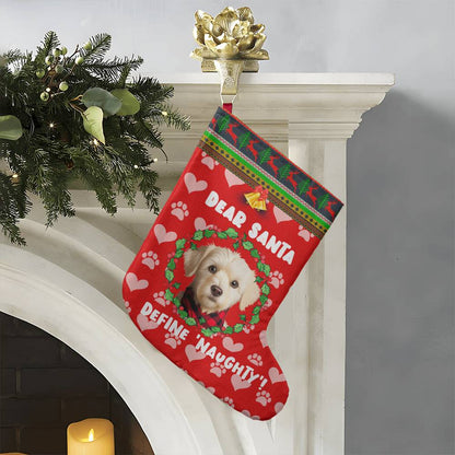 Dear Santa - Cartoon Christmas Stocking