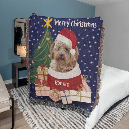 Personalized Pet Blankets Christmas